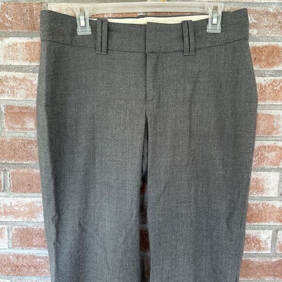 Banana Republic Jackson Fit Wool Trousers Size 6 Gray - Picture 3 of 8